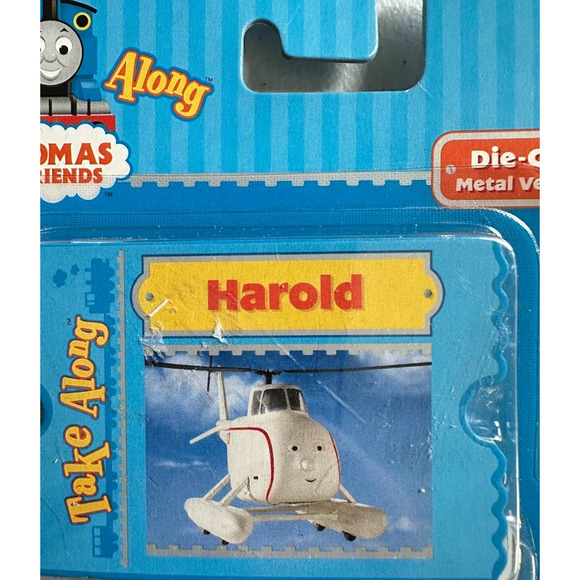 Thomas & Friends Take Along Harold Helicopter 2006 Die-Cast Sealed Toy Vehicle - Picture 6 of 8